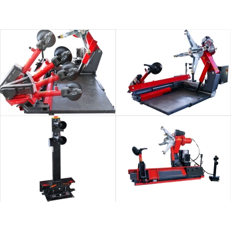 Комплект TS-56D Шиномонтажный стенд грузовой 14-56”, 380В+TS-850 Балансировочный станок 380V