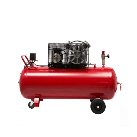 Компрессор ROSSVIK СБ4/С-200.LB30, 420л/мин, 10бар, ресивер 200л, 380В/2,2кВт RAL3001 КРАСНЫЙ