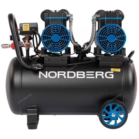 Компрессор безмасляный 220 В, ресивер 50 л, 500 л/мин NCEO50/500 (NORDBERG)