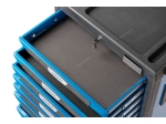 Тележка инструментальная, 7 выдвижных ящиков, синяя T7N(B) (NORDBERG)
