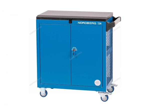 Тележка инструментальная, 3 полки с дверцами T2N (NORDBERG)
