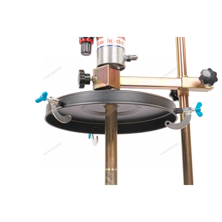 Нагнетатель густой смазки пневматический из бочек 20-60 л с тележкой NO5030