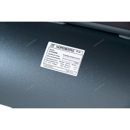 Компрессор поршневой с ременной передачей 380 В, ресивер 200 л, 580 л/мин NCP200/580 (NORDBERG)