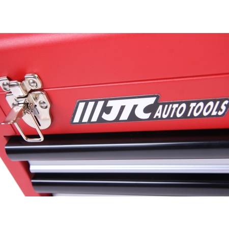 Набор инструментов 66 предметов в переносном инструментальном ящике (3 лотка) JTC