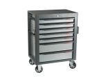 Тележка инструментальная 7 секций серая JTC