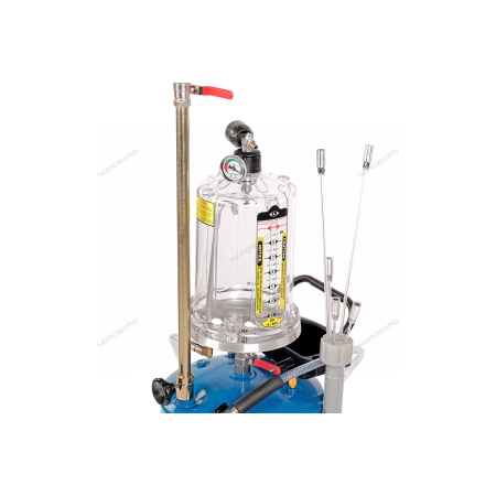 Установка для сбора масла пневматическая, 65 л, синяя 2379B (NORDBERG)