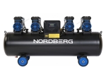 Компрессор безмасляный 380 В, ресивер 200 л, 1000 л/мин NCEO200/1000 (NORDBERG)