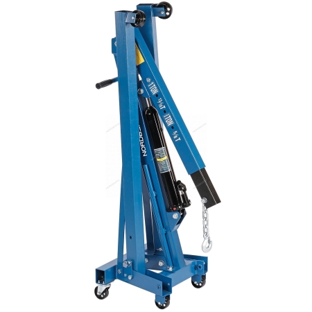 Кран гусь для снятия двигателя 1т 4-х ходовый N3710