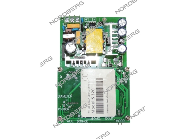 NORDBERG ЗАПЧАСТЬ ПЛАТА ПИТАНИЯ+ПЛАТА УПРАВЛЕНИЯ для 4523N1 (комплект) 4523N1#P+Mboard (NORDBERG)