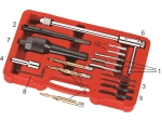 Набор инструментов для демонтажа свечей накаливания 16 предметов в кейсе JTC
