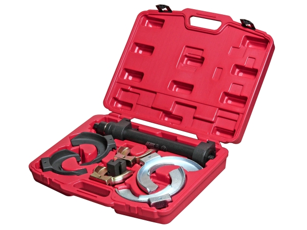 Набор для снятия пружин (3 пары захватов) для подвесок типа "Макферсон" в кейсе JTC