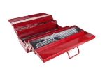 Набор инструментов 108 предметов 1/4\",1/2\" в переносном инстр. ящике 535х258х225мм (5 лотков) JTC