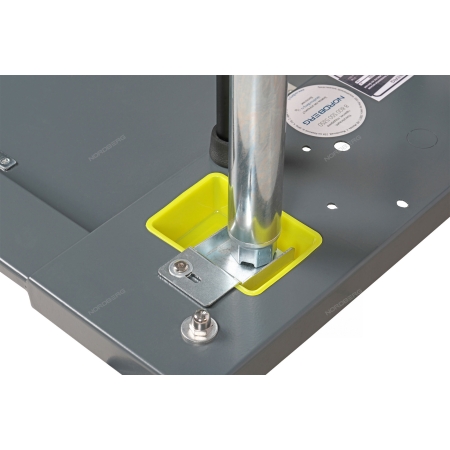 Пневмонагнетатель для масла из бочки 200 л со световой индикацией и тележкой NO40180T