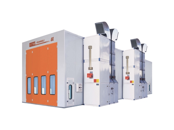 Окрасочно-сушильная камера для окраски грузового транспорта Guangli GL10