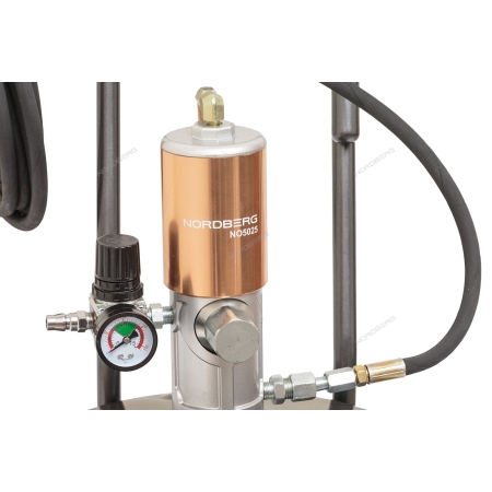 Пневматический солидолонагнетатель из бочки 20л NO5025 ( NORDBERG)