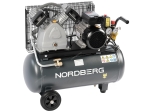Компрессор поршневой с ременной передачей, 220 В, ресивер 50 л, 420 л/мин NCP50/420A ( NORDBERG)