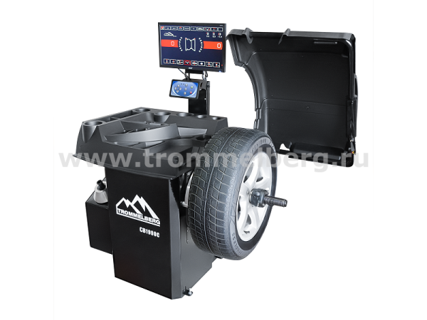 Станок балансировочный CB1990C с автовводом вылета, диаметра и ширины (колеса до 70 кг)