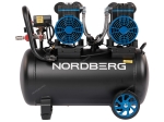 Компрессор безмасляный 220 В, ресивер 50 л, 500 л/мин NCEO50/500 (NORDBERG)