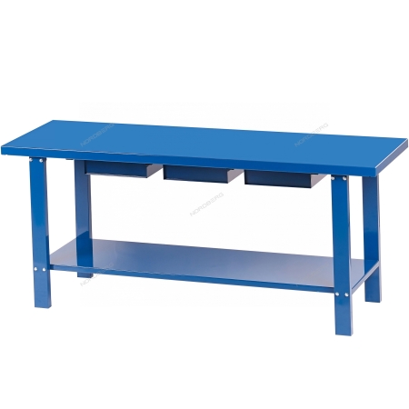 Верстак слесарный, 3 подвесных ящика TT3 (NORDBERG)