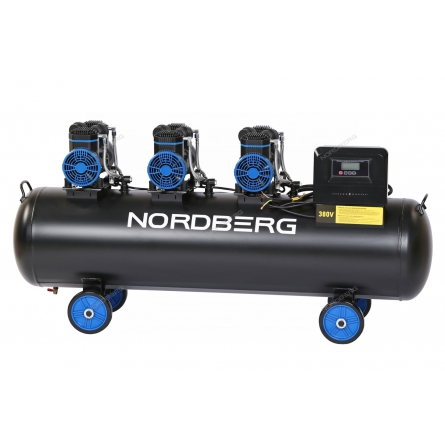 Компрессор безмасляный 380 В, ресивер 170 л, 750 л/мин NCEO170/750 (NORDBERG)