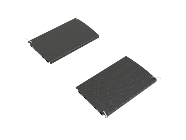 Комплект окрашенных сдвижных пластин