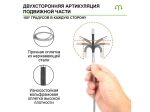 Видеоэндоскоп управляемый, экран 4.5", 1Мп, 1280х720, 1м, 4мм зонд, 360° iCartool IC-VC1042W