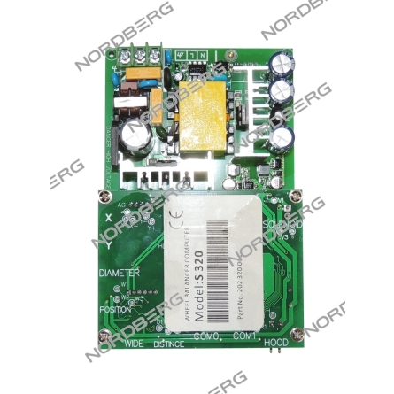 NORDBERG ЗАПЧАСТЬ ПЛАТА ПИТАНИЯ+ПЛАТА УПРАВЛЕНИЯ для 4523N1 (комплект) 4523N1#P+Mboard (NORDBERG)