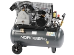 Компрессор поршневой с ременной передачей, 220 В, ресивер 50 л, 420 л/мин NCP50/420A ( NORDBERG)