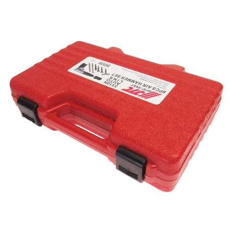 Молоток пневматический 2100уд/мин. с набором зубил 8 предметов JTC