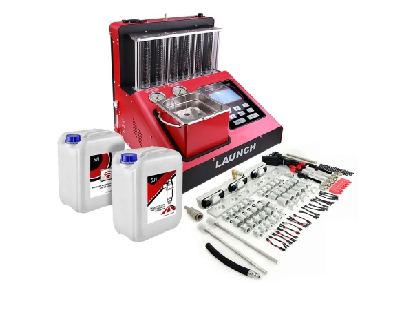 Установка для тестирования и очистки форсунок FSI, GDI и MPI Launch CNC-605A GDI LNC-104