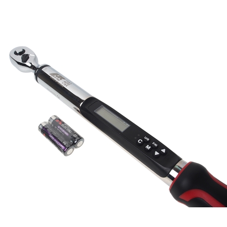 Ключ динамометрический 3/8" 7-135Нм 425мм с цифровой индикацией JTC