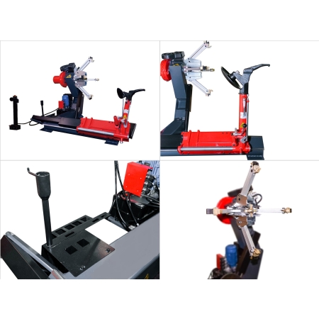 Комплект TS-52D Шиномонтажный стенд грузовой 14-42”, 380В+TS-850 Балансировочный станок 380V