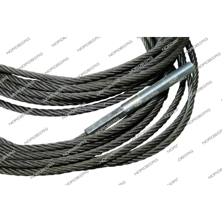 NORDBERG ЗАПЧАСТЬ ТРОС удлиненный для подъемника N4122H-6T (2 шт/комплект) N4122H-6T#L-ROPE (NORDBERG)