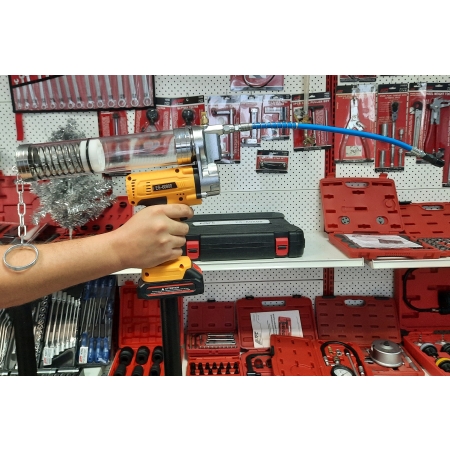 Шприц для смазки аккумуляторный ES-60800