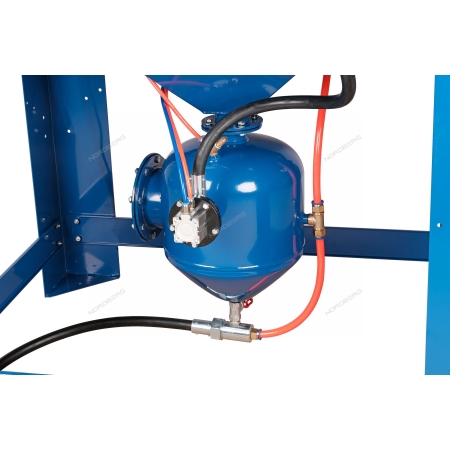 Камера пескоструйная с напорной системой подачи абразива и циклонной фильтрацией NS10P (NORDBERG)