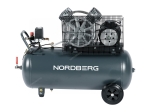Компрессор поршневой с ременной передачей, 380 В, ресивер 100 л, 500 л/мин NCP100/500 (NORDBERG)