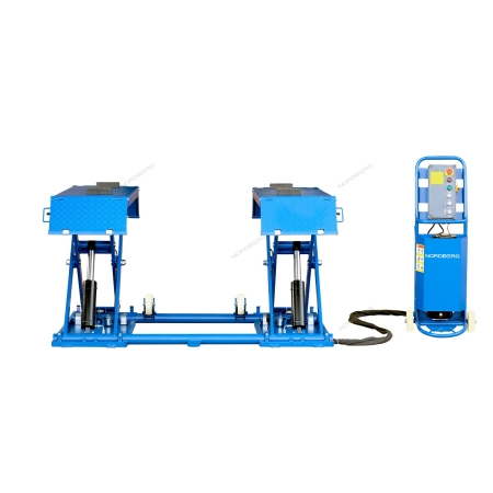 Ножничный подъемник автомобильный 3т напольный 380в N632-3B