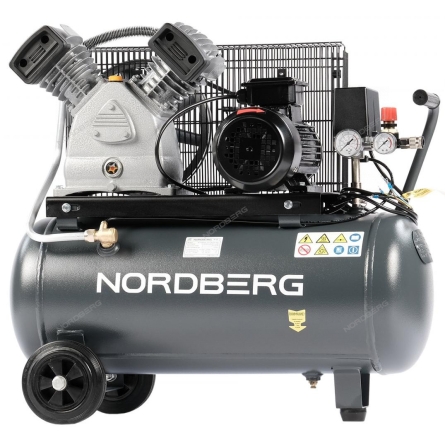 Компрессор поршневой с ременной передачей, 380 В, ресивер 50 л, 420 л/мин NCP50/420 (NORDBERG)