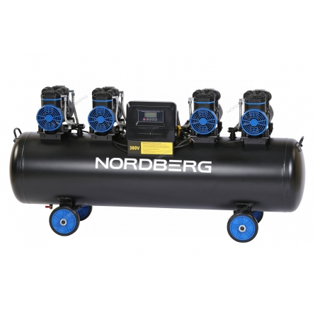 Компрессор безмасляный 380 В, ресивер 200 л, 1000 л/мин NCEO200/1000 (NORDBERG)