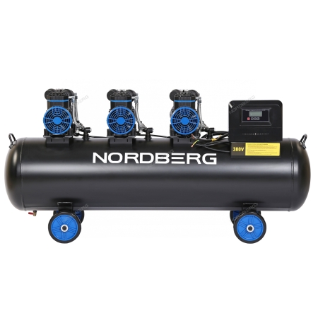 Компрессор безмасляный 380 В, ресивер 170 л, 750 л/мин NCEO170/750 (NORDBERG)