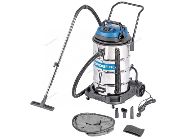 Пылесос двухтурбинный 80л 2400 Вт  NV82 ( NORDBERG)