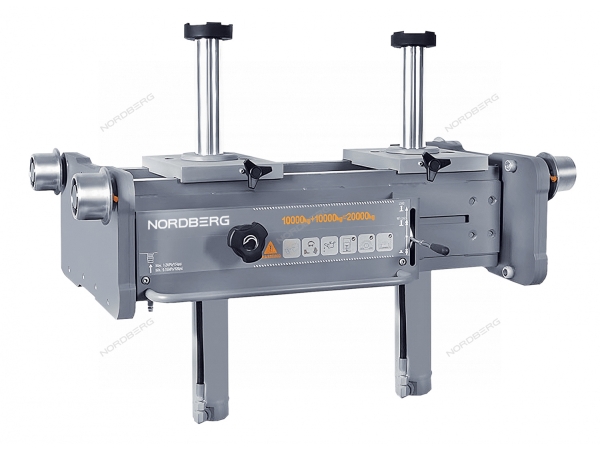 Домкрат пневмогидравлический ямный двухштоковый (канавный подъемник), 20 т N502T ( NORDBERG)