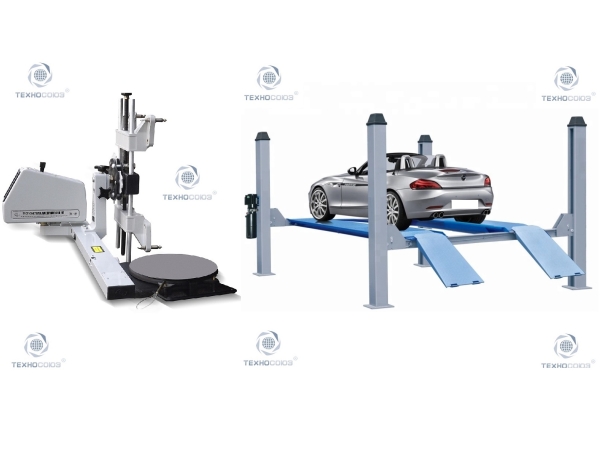 Комплект TS5.5D-4L Подъемник 4-хст. г/п 5,5 т, 380 V+СКО-1Л Тест система