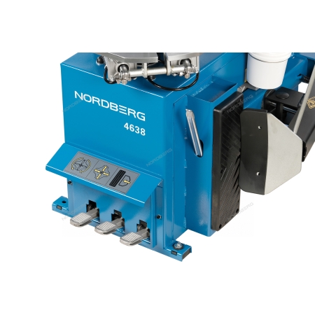 Станок шиномонтажный полуавтомат, односкоростной, 220 В, синий 4638(B) 220 (NORDBERG)