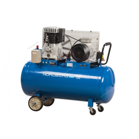 Компрессор поршневой с ременным приводом, объем 200 л  NCE200/520 (NORDBERG)