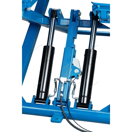 Гидравлический ножничный подъемник 3т мобильный  380в N634-3B_380