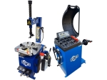 Комплект ES-24 Шиномонтажный станок полуавтомат + ES-600 Балансировочный станок