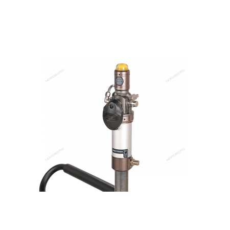 Пневмонагнетатель для масла из бочки 200 л со световой индикацией и тележкой NO40180T