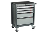 Тележка инструментальная 5 секций серая JTC