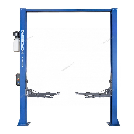 Электрогидравлический подъемник для автосервиса двухстоечный 4т электростопора + с верхней синхронизацией 380в N4120H1E-4B_3+2_380